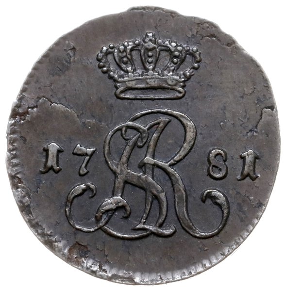 1/2 grosza 1781/E.B