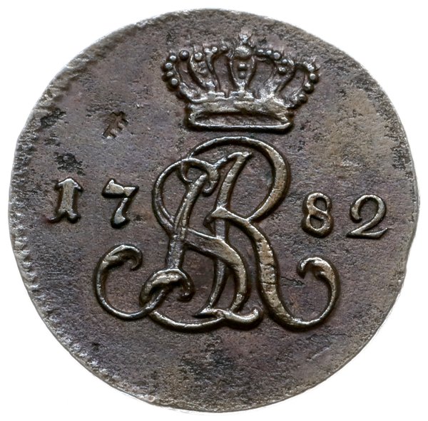 1/2 grosza 1782/E.B, Warszawa