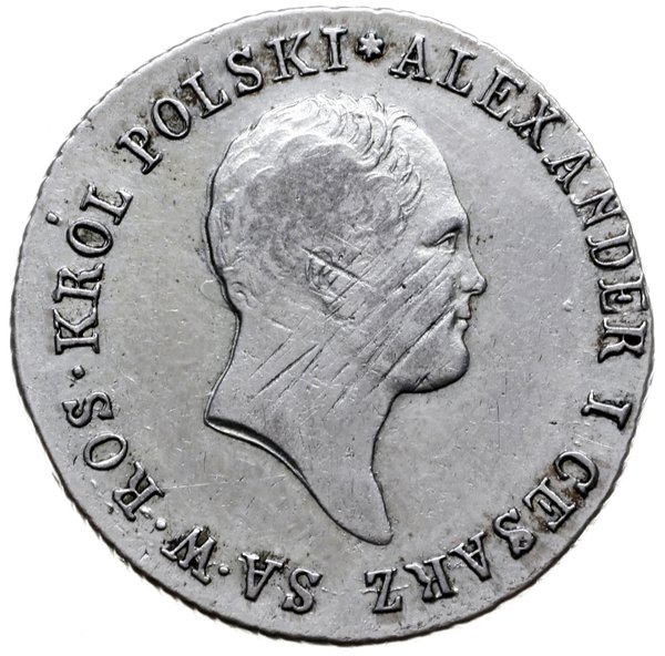 złotówka 1818 I.B., Warszawa