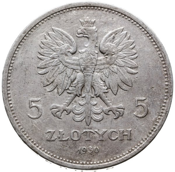5 złotych 1930, Warszawa
