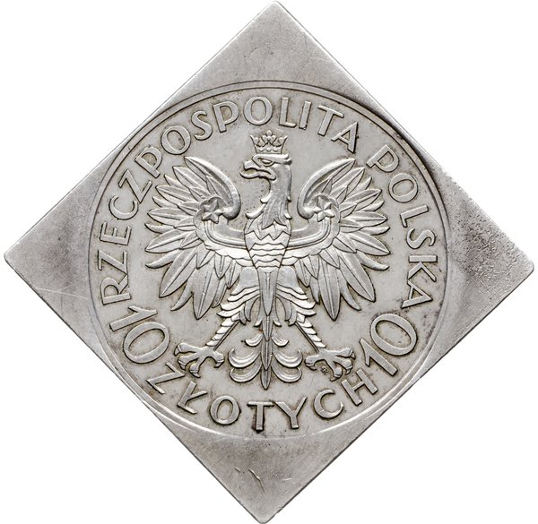 10 złotych 1933, Warszawa; klipa Romuald Traugut