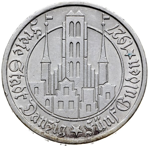5 guldenów 1927, Berlin
