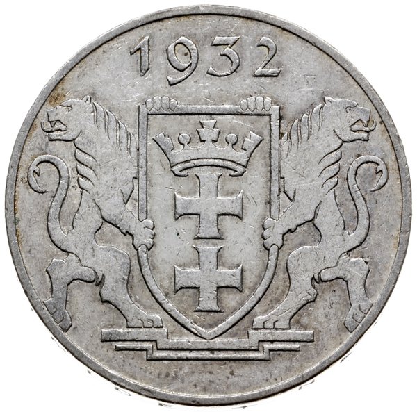 5 guldenów 1932, Berlin; Żuraw portowy; Jaeger D