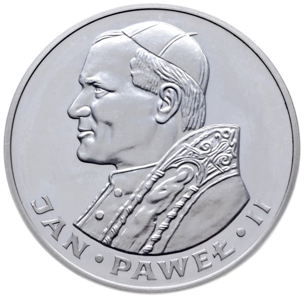 100 złotych 1982, Szwajcaria; Jan Paweł II; sreb