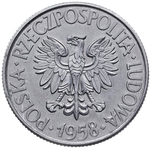 10 złotych 1958, Warszawa