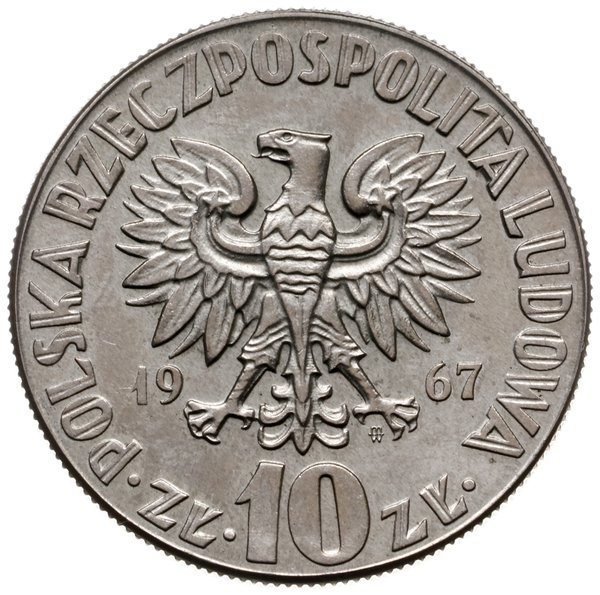 10 złotych 1967, Warszawa