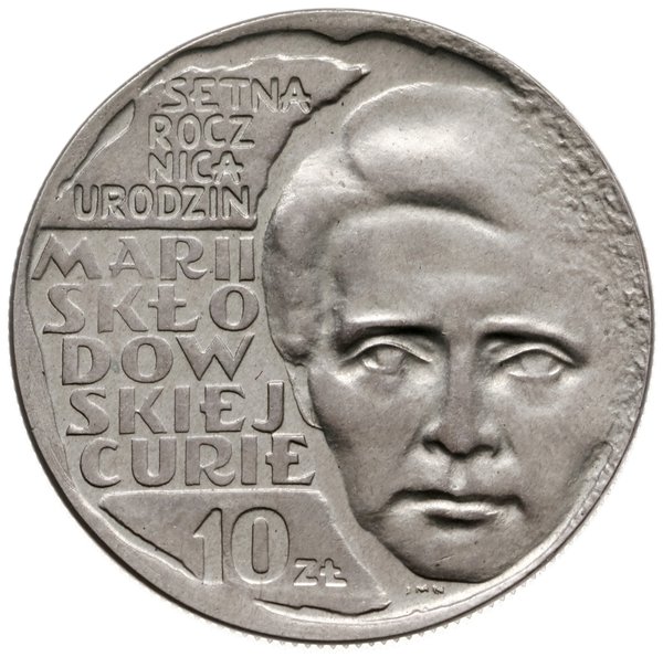 10 złotych 1967, Warszawa