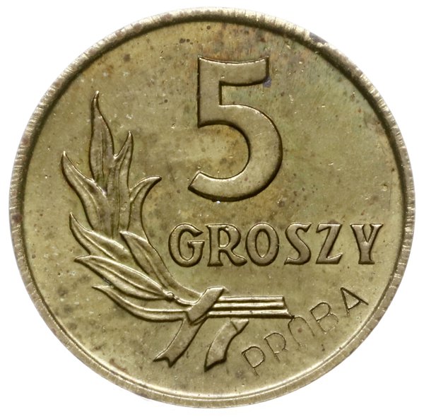 5 groszy 1958, Warszawa