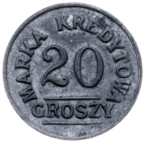 Kraków Rakowice, 20 groszy Spółdzielni 8 Pułku Ułanów Księcia Józefa Poniatowskiego