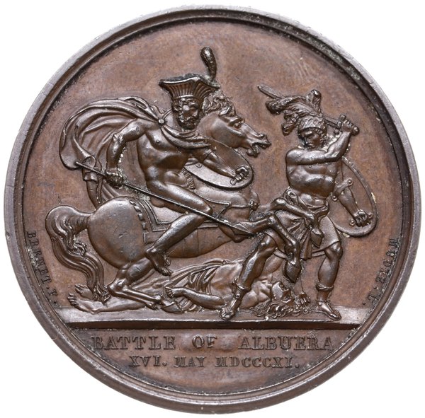 medal z ok. 1820 roku autorstwa Webb’a, Brenet’a