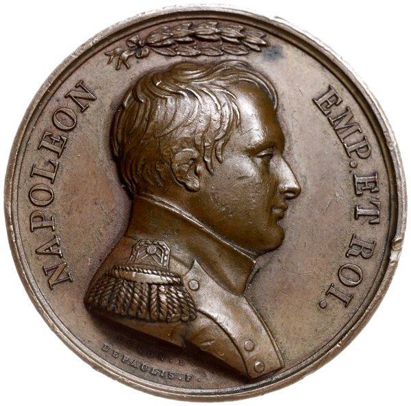 medal z 1813 roku autorstwa Denon’a, Depaulis’a 