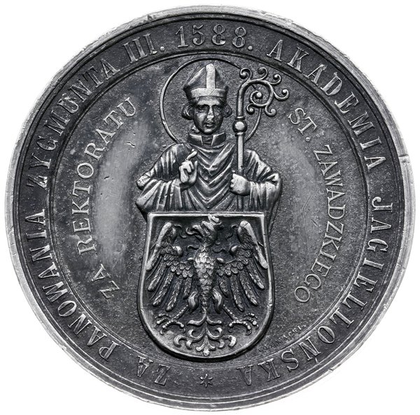 medal z 1888 roku autorstwa Wacława Głowackiego 