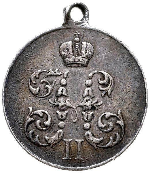 Mikołaj II 1894-1917; medal z 1901 roku autorstw