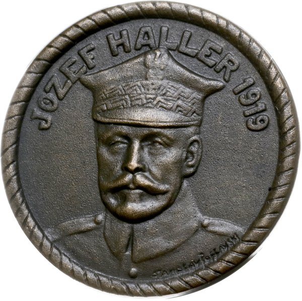Józef Haller; broszka patriotyczna z 1919 roku, 