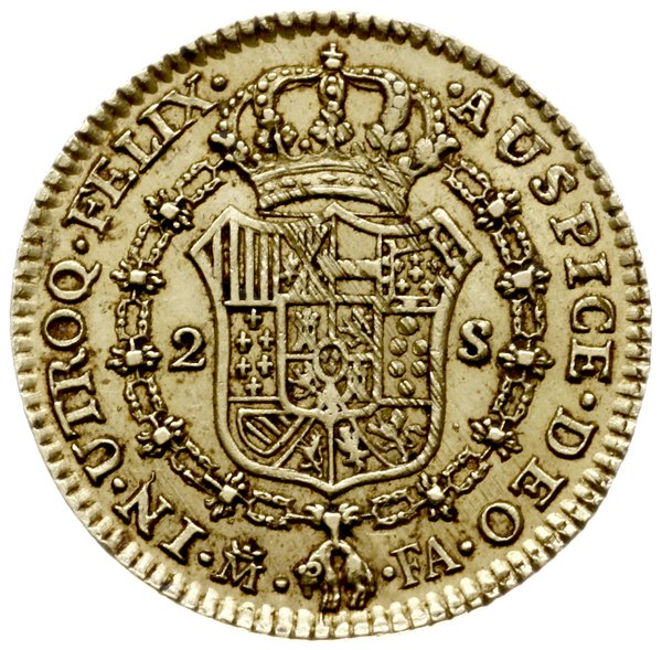 2 escudo 1806 M-FA, Madryt