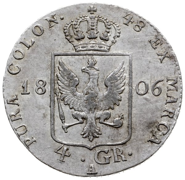 4 grosze 1806 A, Berlin