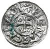 denar 1002-1009, Ratyzbona, mincerz Anti; Hahn 27d8.4; srebro 18 mm, 0.94 g, gięty