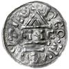 denar 1002-1009, Ratyzbona, mincerz Anti; Hahn 27d8.4; srebro 18 mm, 0.94 g, gięty
