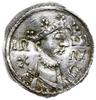 denar 1009-1024, Ratyzbona, mincerz An; Hahn 29a1.5; srebro 21 mm, 1.66 g, gięty