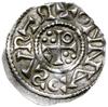 denar 1009-1024, Ratyzbona, mincerz An; Hahn 29a1.5; srebro 21 mm, 1.66 g, gięty