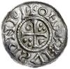 denar 1009-1024, Ratyzbona, mincerz Ag; Hahn 29b3.3; srebro 20 mm, 1.52 g, gięty