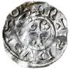 denar 1009-1024, Ratyzbona, mincerz Od; Hahn 29c2; srebro 21 mm, 1.94 g, gięty