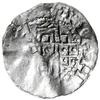 denar 1084-1106, Ratyzbona; Hahn 60 (nie notuje takiego stempla); srebro 19 mm, 0.85 g, gięty