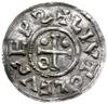 denar 989-995, Augsburg, mincerz Vilja; Hahn 138a1.4; srebro 23 mm, 1.54 g, gięty, rzadki