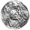 denar 1009-1024, Augsburg; Hahn 145.24; srebro 20 mm, 1.26 g, gięty