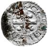denar 936-973; Aw: Krzyż prosty z kulkami w kąta