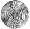 denar 1046-1056, mennica Stade; Aw: Głowa króla na wprost, HEINRCO; Rw: Fronton kościoła, STATHE....