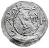 denar z lat 1157-1166; Aw: Popiersie księcia na wprost trzymającego miecz, z prawej E, wokoło BOLE..