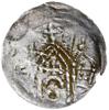 denar lub półbrakteat, po 1180, Głogów; Aw: Kośc