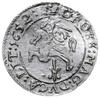 grosz 1652, Wilno; odmiana z rzymską cyfrą I i herbem Gozdawa pod Pogonią; Ivanauskas’13 4JK3-3 (R..