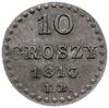 10 groszy 1813/IB, Warszawa; duże cyfry nominału