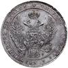 1 1/2 rubla = 10 złotych 1835 Н-Г, Petersburg; odmiana z szeroką koroną, jedna jagódka po 4 kępce ..