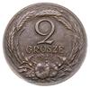 2 grosze 1923, Warszawa; nominał po obu stronach monety; brąz 1.52 g; Parchimowicz P103a; bardzo ł..