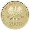 2.000 złotych 1988, Warszawa; Jan Paweł II - moneta na X lecie pontyfikatu; złoto 22 mm, próby ‘99..