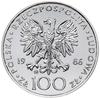 100 złotych 1986, Szwajcaria; Jan Paweł II; srebro 30 mm, próby ‘750’; Parchimowicz 294e; nakład t..