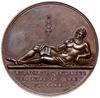 medal z 1809 roku autorstwa Dubois oraz Denona wybity z okazji bitwy po Raab (Győr); Aw: Głowa w p..