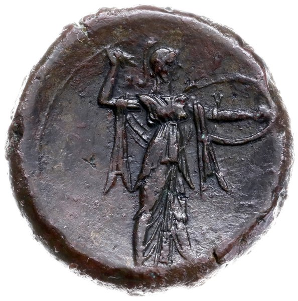 brąz ok. 278-276 pne; Aw: Głowa Heraklesa w lewo