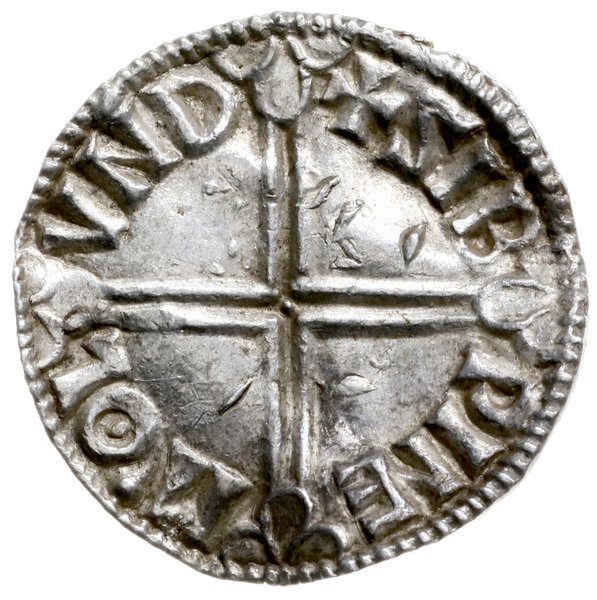 denar typu long cross, 997-1003, mennica Londyn, mincerz Sibwine
