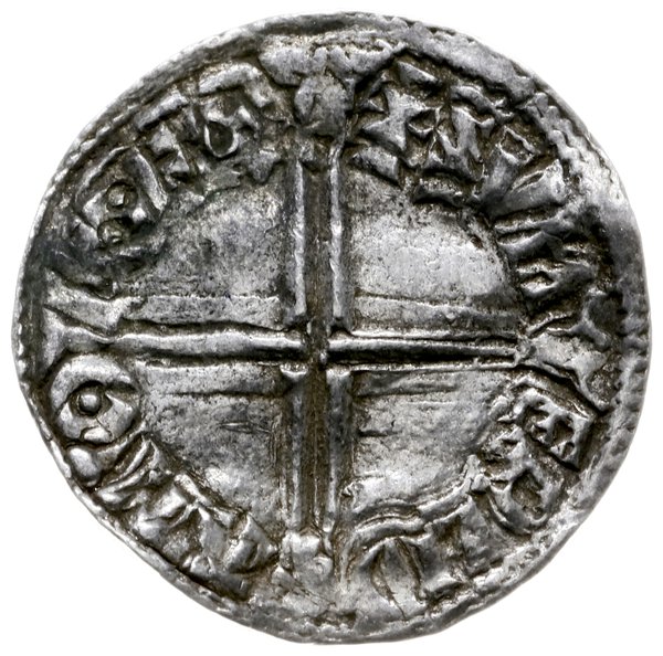 denar typu long cross, 997-1003, mennica York?, 