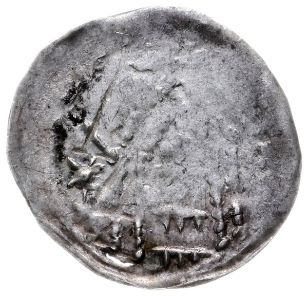 denar lub półbrakteat, po 1180, Głogów
