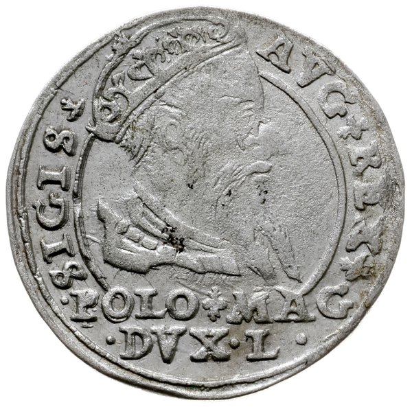 grosz na stopę polską 1567, Tykocin; końcówka na