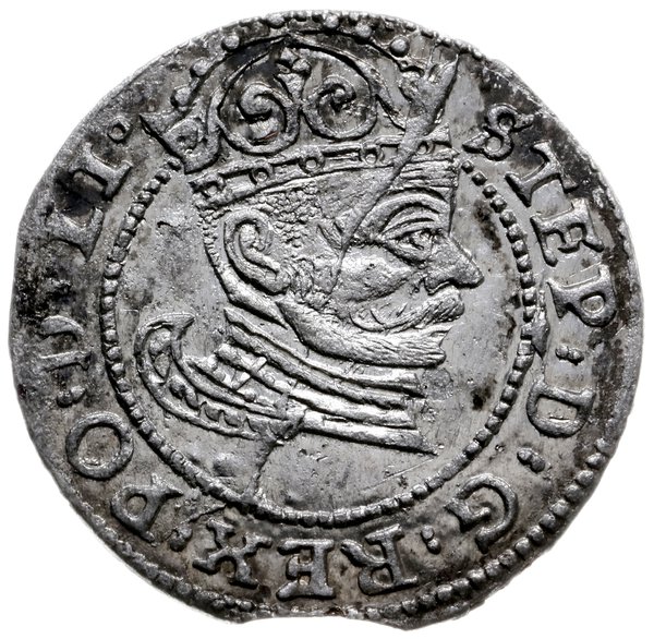 grosz 1582, Ryga; odmiana z końcówką LI; Gerbasz