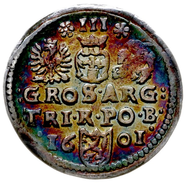 trojak 1601, Bydgoszcz; Iger B.01.1.b/a (R); kol