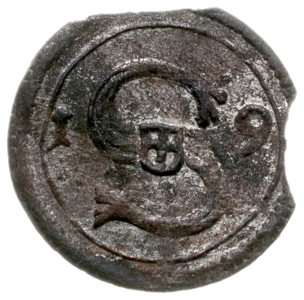 denar 1619, Kraków; H-Cz. 7484 (R6), Kop. 564 (R