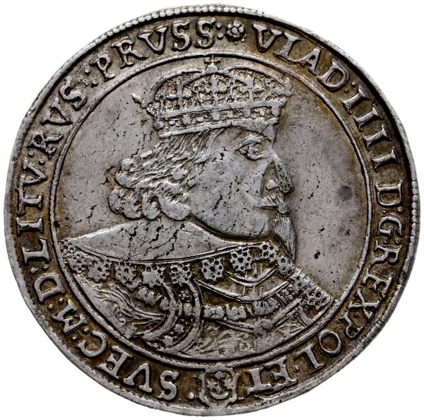 talar 1640, Bydgoszcz; Aw: Popiersie króla w pra