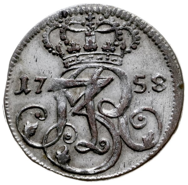 trojak 1758, Gdańsk; Iger G.58.1.a (R), CNG 407,